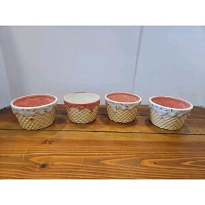 Hazel & Co. ceramic ice cream bowls Set Of 4